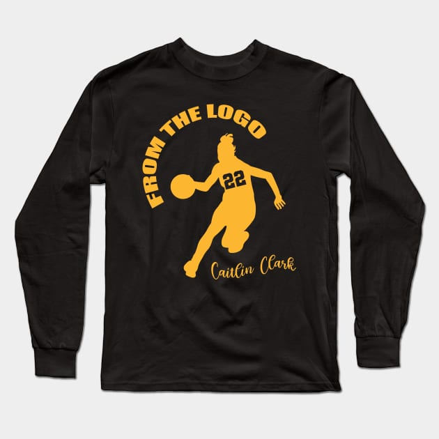 Caitlin Clark Long Sleeve T-Shirt by Nolinomeg